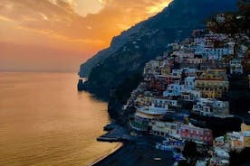 Sunset on the Amalfi Drive: out of crowding and no traffic