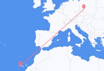 Flights from San Sebastián de La Gomera, Spain to Wrocław, Poland