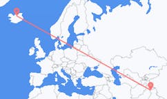 出发地 印度Srinagar目的地 冰岛阿克雷里的航班
