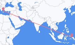 Flights from Sorong to Santorini