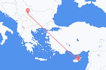 Flyg från Larnaca till staden Niš