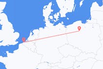Flights from Bydgoszcz, Poland to Ostend, Belgium