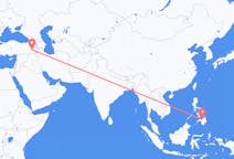 Flyreiser fra Cagayan de Oro, Filippinene til Van, Tyrkia