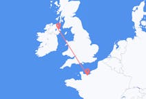 Flyrejser fra Caen, Frankrig til Belfast, Nordirland