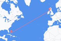 Flights from Rock Sound, the Bahamas to Campbeltown, the United Kingdom