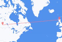 Flug frá Saskatoon, Kanada til Inverness, Skotlandi