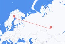 Fly fra Tomsk til Luleå
