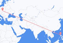 Flights from Manila to Ostrava
