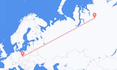 ตั๋วเครื่องบินจากเมืองNorilskไปยังเมืองวรอตสวัฟ