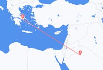 Vluchten van Al Jawf (regio) naar Athene