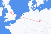 Flyrejser fra Prag til Nottingham