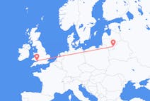 Flyrejser fra Vilnius til Cardiff