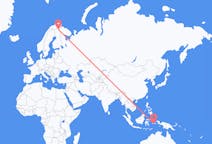 Voli da Ambon, Molucche, Indonesia a Ivaló, Finlandia
