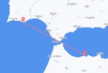 Vluchten van Al Hoceïma, Marokko naar Faro, Napoli, Portugal