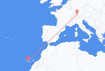 Flights from Friedrichshafen, Germany to Tenerife, Spain