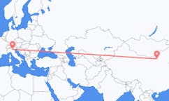 Flyreiser fra Baotou, Kina til Verona, Italia