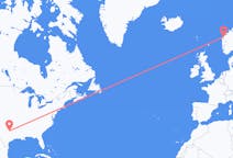 Flights from Dallas, the United States to Volda, Norway