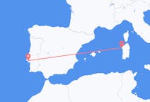 Flyrejser fra Lissabon, Portugal til Alghero, Italien