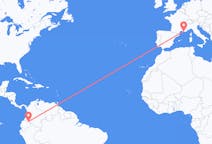 Flüge von Puerto Asís, Kolumbien nach Marseille, Frankreich