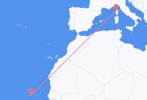 Flyrejser fra Praia, Kap Verde til Calvi, Frankrig