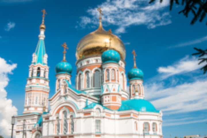 Flights from Medellín, Colombia to Omsk, Russia