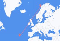 Flights from Leknes, Norway to Santa Maria Island, Portugal