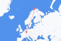Flyg från Karlsruhe, Tyskland till Alta, Norge