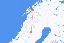 Flyg från Narvik till Vilhelmina