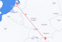 Flights from Innsbruck in Austria to Amsterdam in the Netherlands
