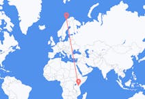 Flights from from Mount Kilimanjaro to Tromsø