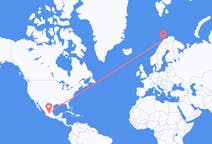 Flyrejser fra Leon, Mexico til Tromsø, Norge
