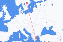 Flyg från Linköping, Sverige till Aten, Grekland
