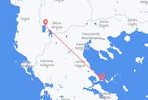 Flyreiser fra Skiathos, til Ohrid