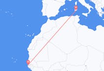 Flights from Banjul to Cagliari