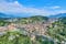 Photo of aerial view of Feldkirch city, Austria.