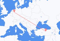 Loty z Muensteru, Niemcy do Śiwy, Turcja