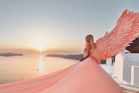 Santorini Wings Photo
