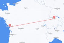 Flyrejser fra Zürich, Schweiz til La Rochelle, Frankrig
