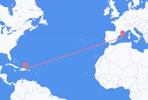 Flights from Samaná, Dominican Republic to Menorca, Spain