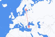 Flights from Antalya to Tallinn