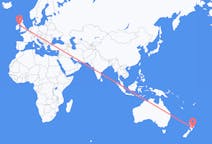 Flyg från Napier, Nya Zeeland, Nya Zeeland till Belfast, Nordirland