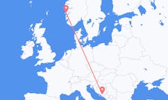 Flights from Mostar to Bergen