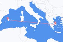 Flights from Athens, Greece to Palma de Mallorca, Spain