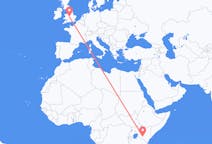 Flights from Nairobi, Kenya to Birmingham, England