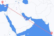 Flights from Kannur to Antalya
