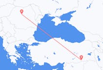 Fly fra Mardin til Târgu Mureș