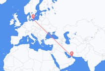 Flights from Ras al-Khaimah, United Arab Emirates to Bornholm, Denmark