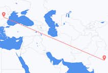 Flyg från Gwalior, Indien till Bukarest, Rumänien