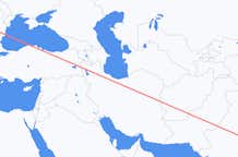 Flyreiser fra Gwalior, India til București, Romania