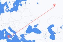 Flights from Izhevsk, Russia to Trapani, Italy
